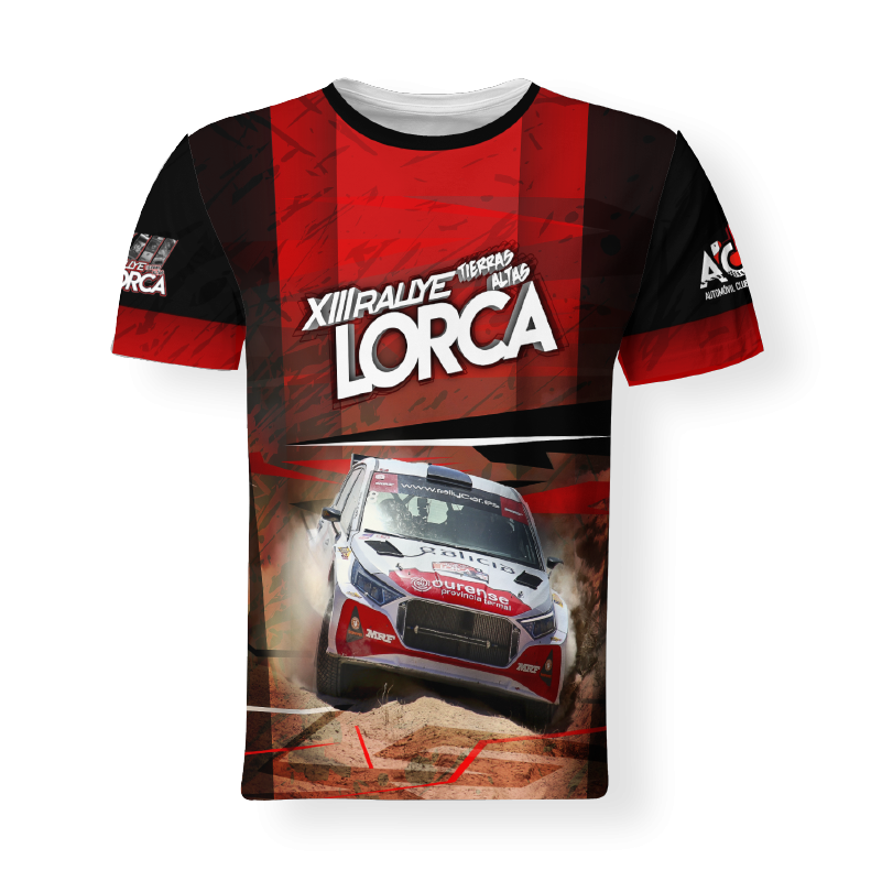 Camiseta XIII Rallye Tierras Altas de Lorca FULL print
