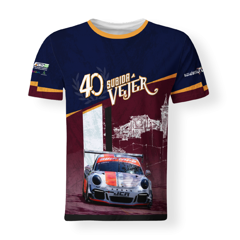 Camiseta 40º Subida a Vejer FULL PRINT