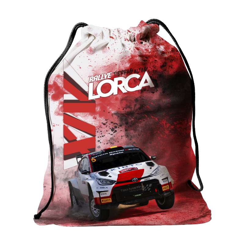Mochila de cuerdas XIV Rallye Tierras Altas de Lorca  FULL PRINT