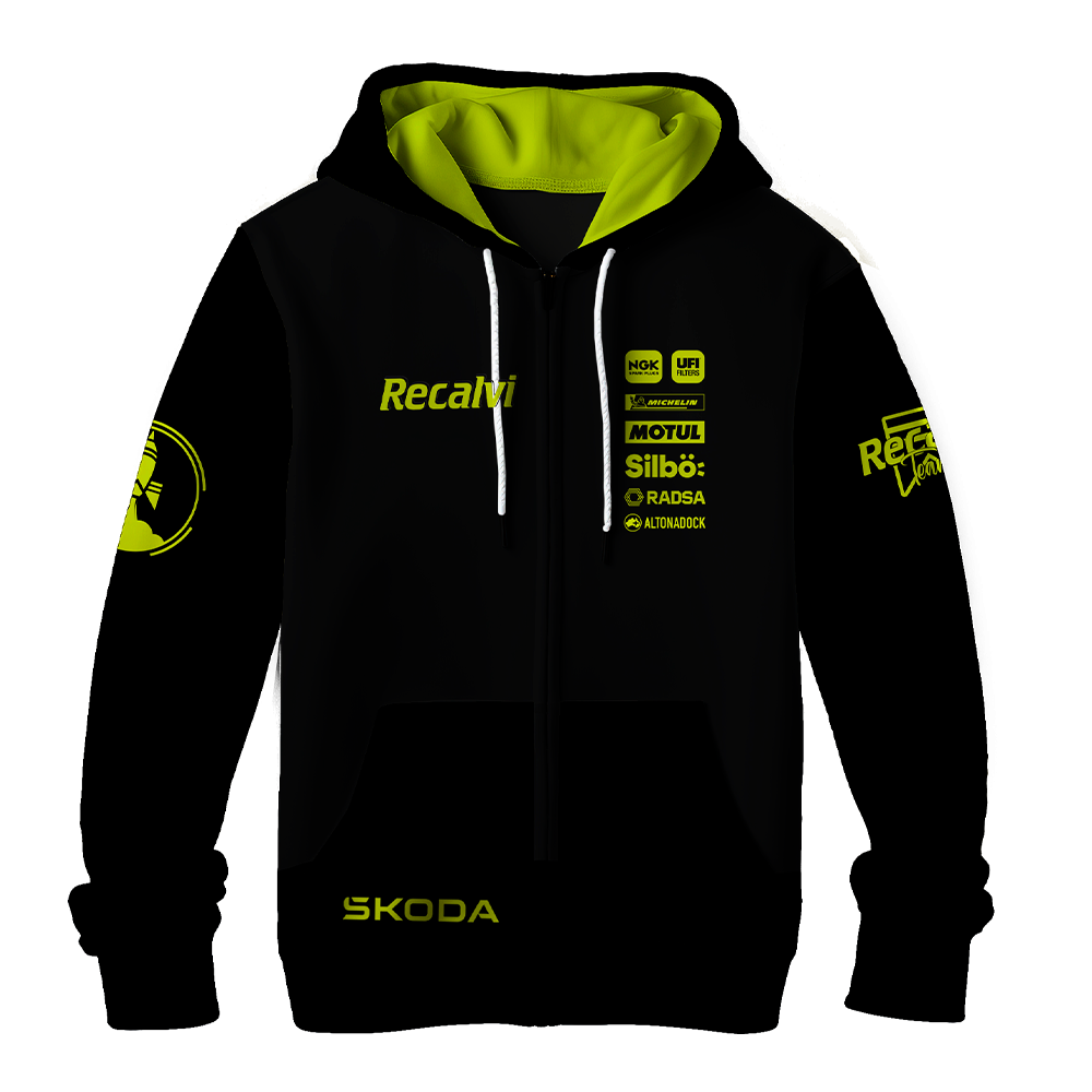 Sudadera  Recalvi Team-Skoda FULL PRINT