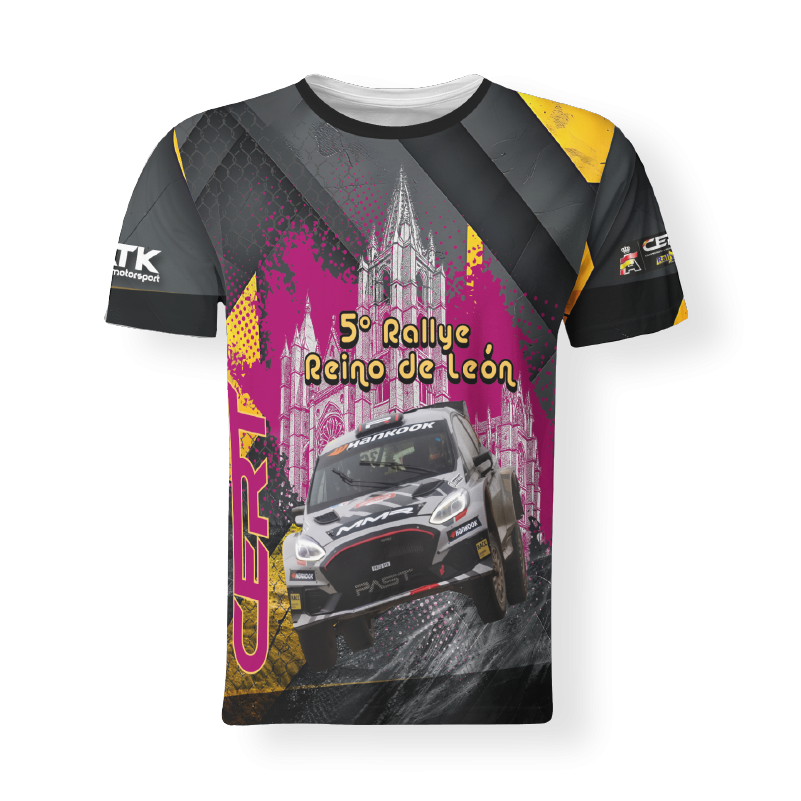 Camiseta 5º Rallye Reino de Leon  FULL PRINT