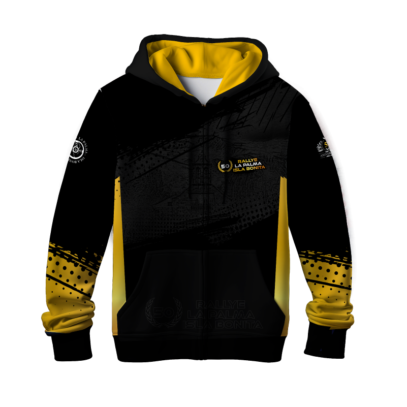 Sudadera Rallye La Palma Isla Bonita  FULL PRINT