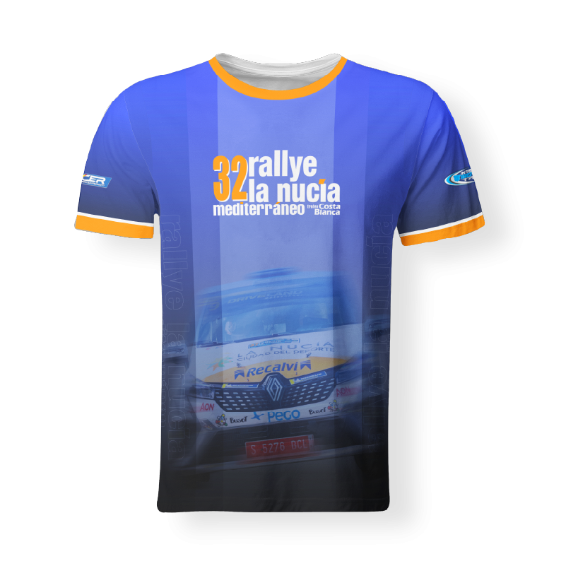 Camiseta 32º Rallye la Nucia  FULL PRINT