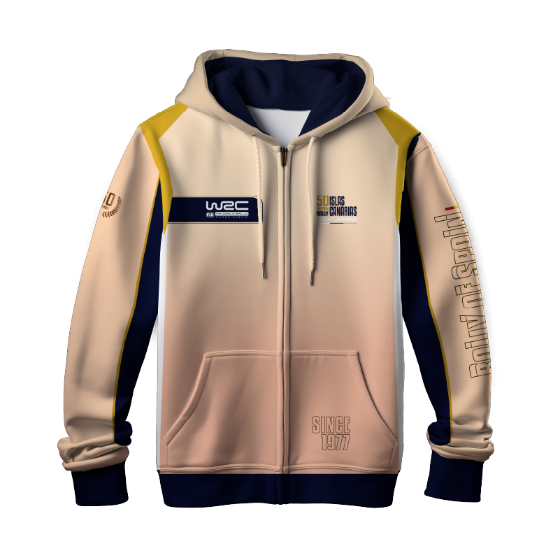 Sudadera 50º Rally Islas Canarias FULL PRINT "rosa"