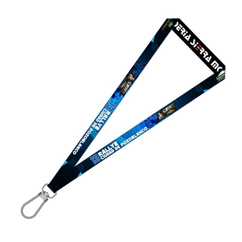 Lanyard 13º Rally Ciudad de Pozoblanco