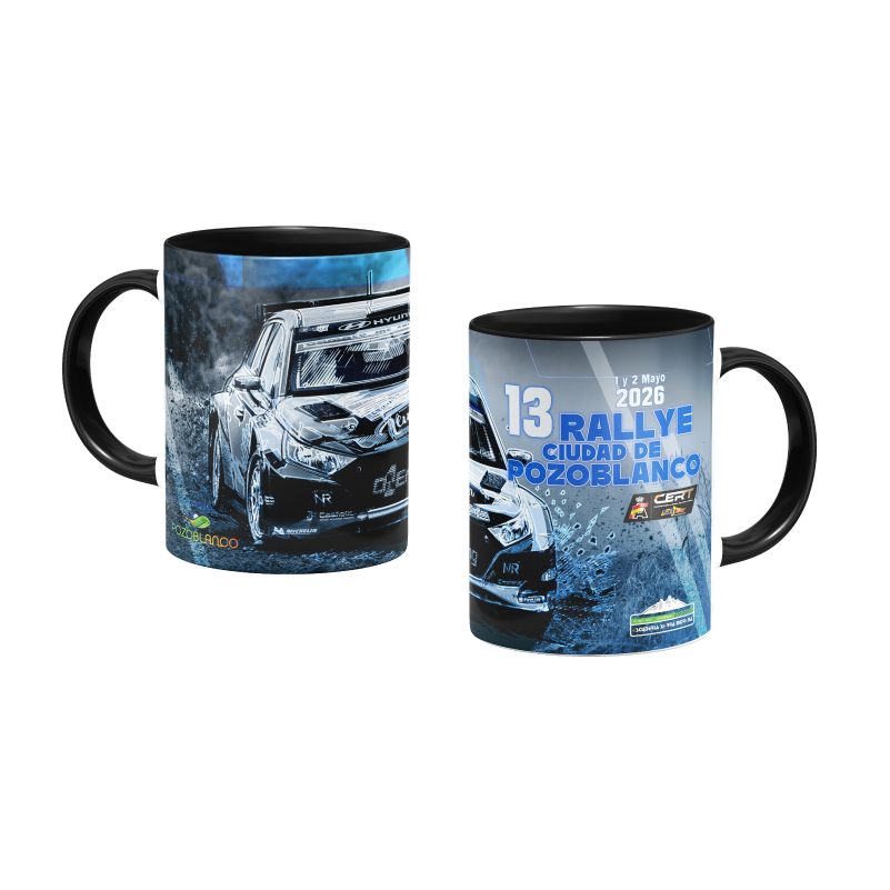 Taza 13º Rally Ciudad de Pozoblanco