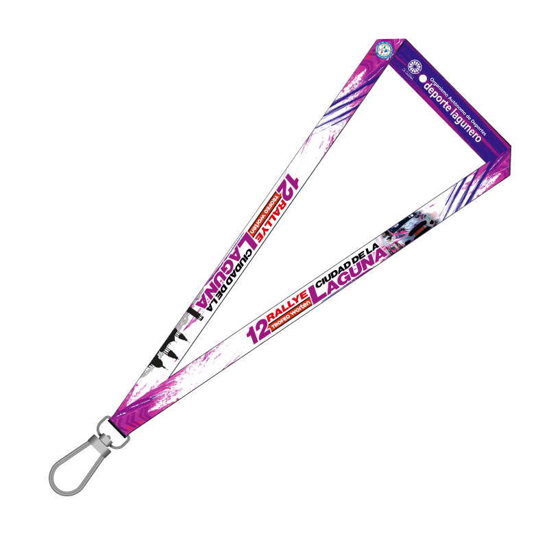 Lanyard 12º Rallye Ciudad de La Laguna