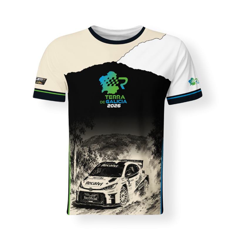 Camiseta Rally Terra de Galicia 2026 FULL PRINT